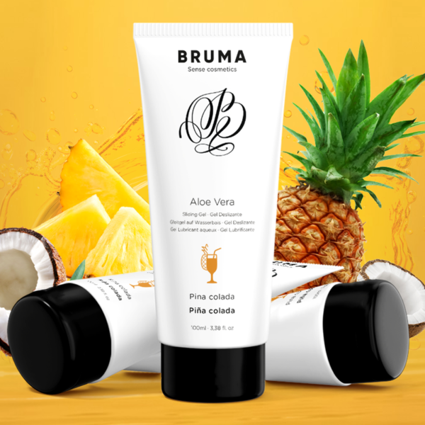 BRUMA - GEL GLISSANT À L''ALOE VERA SAVEUR PINA COLADA 100 ML - – Image 5