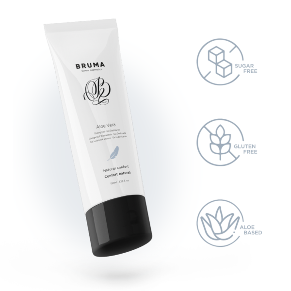 BRUMA - GEL GLISSANT ALOE VERA CONFORT NATUREL 100 ML - – Image 2