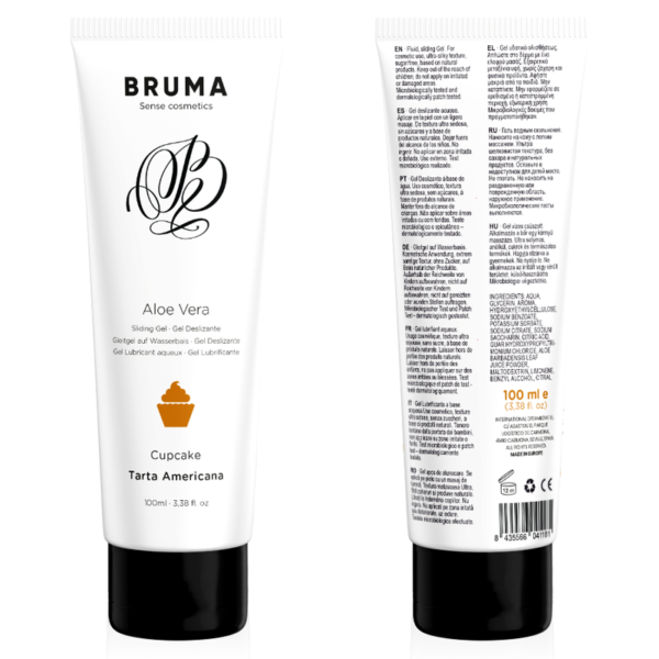 BRUMA - GEL GLISSANT À L''ALOE VERA SAVEUR CUPCAKE 100 ML - – Image 6