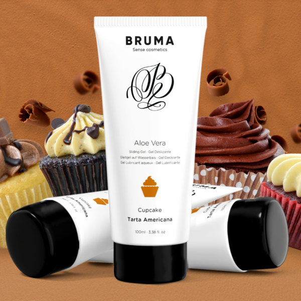 BRUMA - GEL GLISSANT À L''ALOE VERA SAVEUR CUPCAKE 100 ML - – Image 5