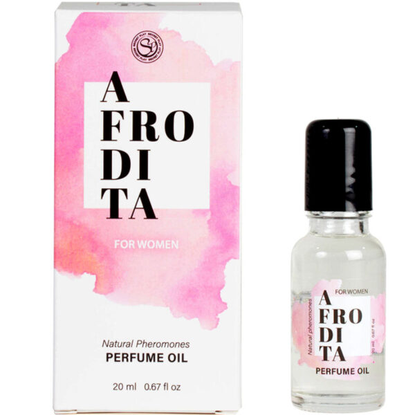 SECRETPLAY - HUILE DE PARFUM AUX PHÉROMONES NATURELLES AFRODITA 20 ML -
