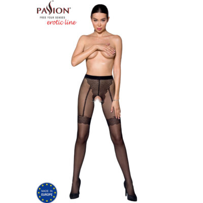 PASSION - TIOPEN 016 COLLANT NOIR 1/2 20 DEN -