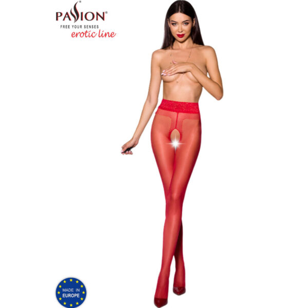 PASSION - TIOPEN 001 COLLANT ROUGE 3/4 20 DEN -