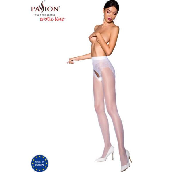 PASSION - TIOPEN 006 COLLANT BLANC 1/2 30 DEN -