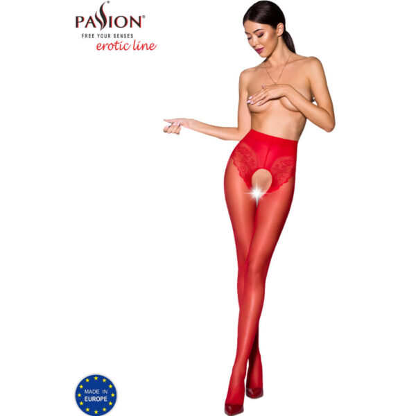 PASSION - TIOPEN 006 COLLANT ROUGE 3/4 30 DEN -