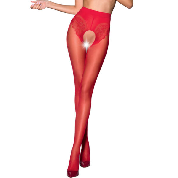PASSION - TIOPEN 006 COLLANT ROUGE 3/4 30 DEN - – Image 2