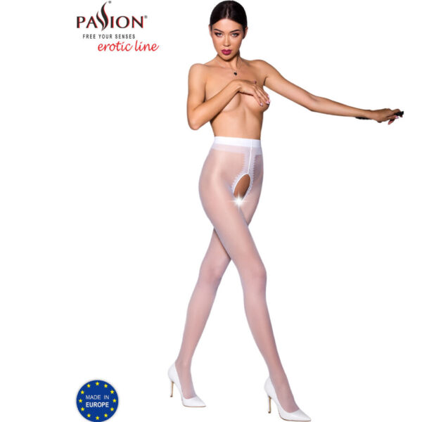 PASSION - TIOPEN 007 COLLANT BLANC 1/2 20 DEN -