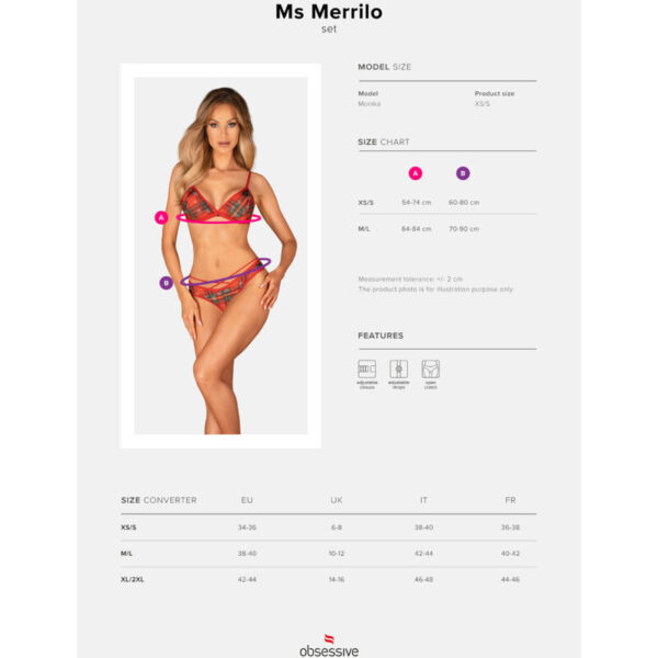 OBSESSIVE - ENSEMBLE DEUX PIÈCES MS MERRILO XS/S - – Image 7