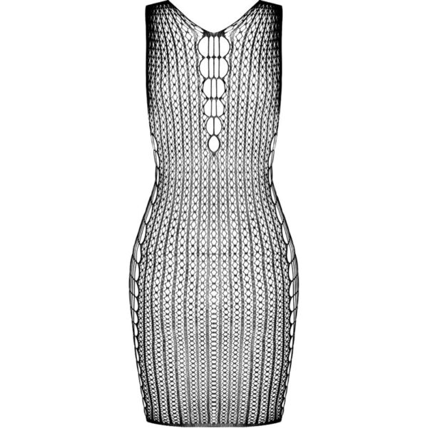 PASSION - BS097 BODYSTOCKING NOIR TAILLE UNIQUE - – Image 6