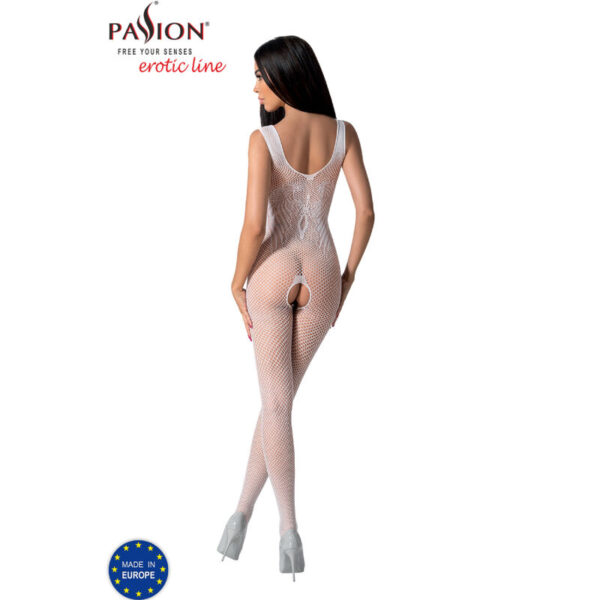 PASSION - BS098 BODYSTOCKING BLANC TAILLE UNIQUE - – Image 4