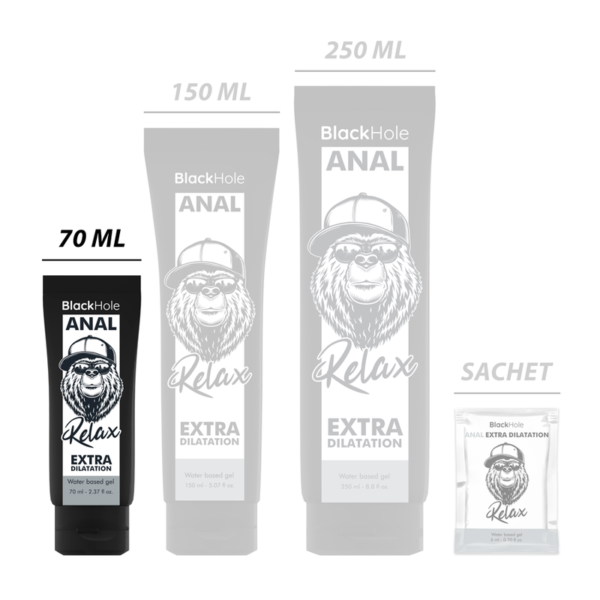 BLACK HOLE - GEL A BASE D''EAU DILATATION ANALE 70 ML - – Image 2
