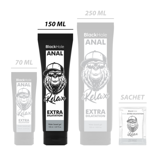 BLACK HOLE - GEL A BASE D''EAU DILATATION ANALE 150 ML - – Image 2