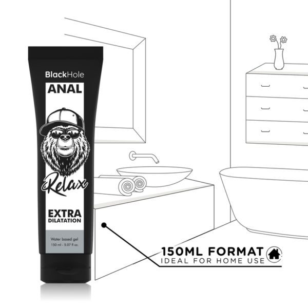 BLACK HOLE - GEL A BASE D''EAU DILATATION ANALE 150 ML - – Image 5