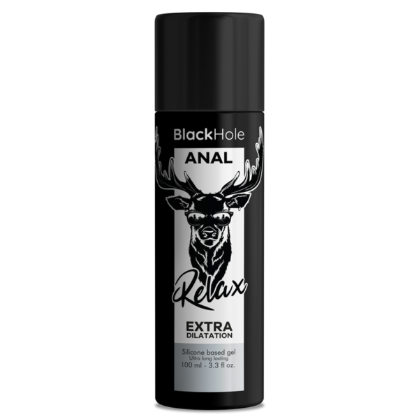 BLACK HOLE - GEL TROU NOIR BASE SILICONE DILATATION ANALE 100 ML -