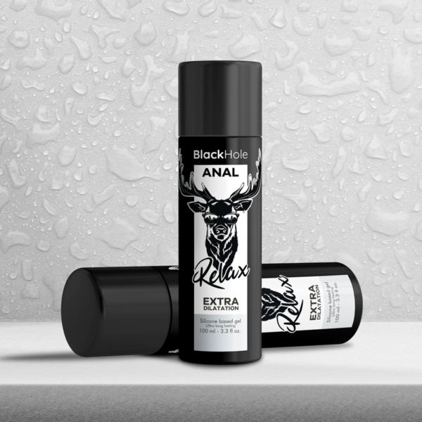 BLACK HOLE - GEL TROU NOIR BASE SILICONE DILATATION ANALE 100 ML - – Image 6