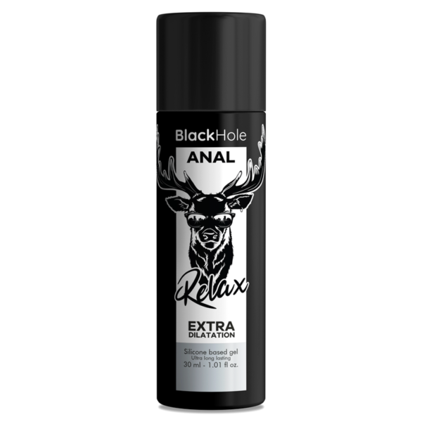 BLACK HOLE - GEL TROU NOIR BASE SILICONE DILATATION ANALE 30 ML -