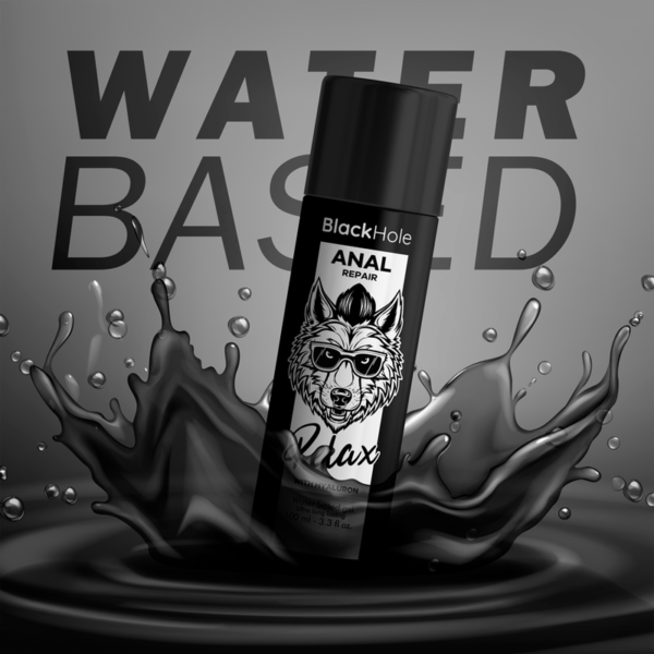 BLACK HOLE - RÉPARATION ANAL À BASE D''EAU RELAX AVEC HYALURON 100 ML - – Image 4