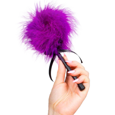 SECRETPLAY - DUSTER MARABOU ROSE VIOLET -