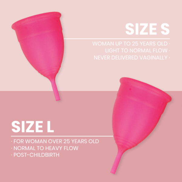 INTIMICHIC - COUPE MENSTRUELLE EN SILICONE DE QUALITÉ MÉDICALE TAILLE L - – Image 4
