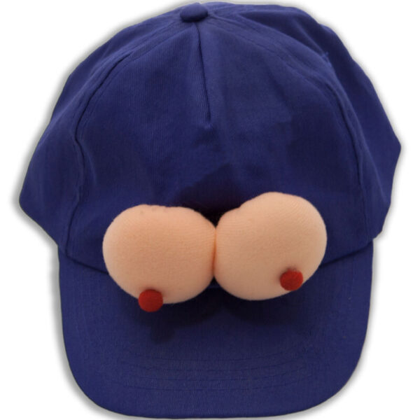 DIABLO PICANTE - CASQUETTE BLEUE AVEC SEINS -