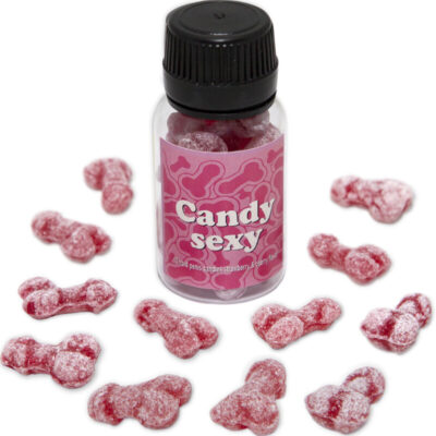 DIABLO PICANTE - CANDY SEXY POT DE 12 GUMMIES SAVEUR FRAISE-CERISE -