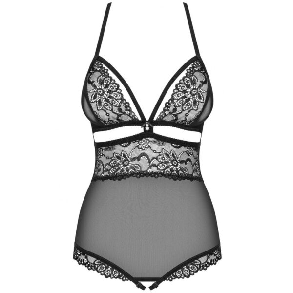 OBSESSIVE - TED-1 TEDDY ABIERTO NEGRO S/M - – Image 3