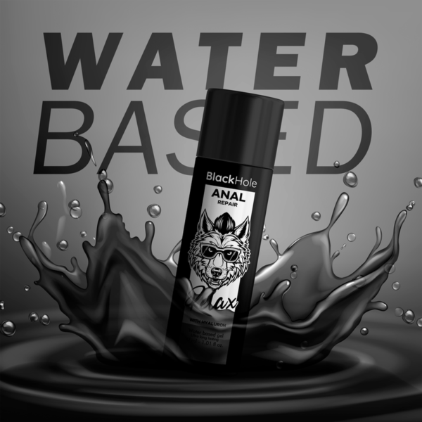 BLACK HOLE - RÉPARATION ANAL À BASE D''EAU RELAX AVEC HYALURON 30 ML - – Image 4