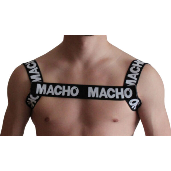 MACHO - HARNAIS DOUBLE NOIR -
