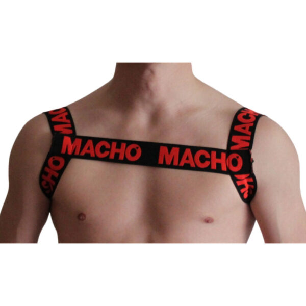 MACHO - HARNAIS DOUBLE ROUGE -