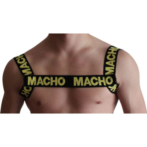 MACHO - HARNAIS DOUBLE JAUNE -