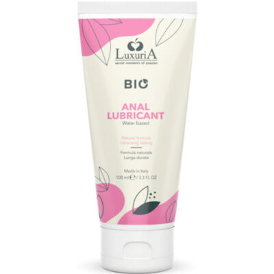 INTIMATELINE - LUXURIA LUBRIFIANT BIO ANAL BASE D'EAU 100 ML -