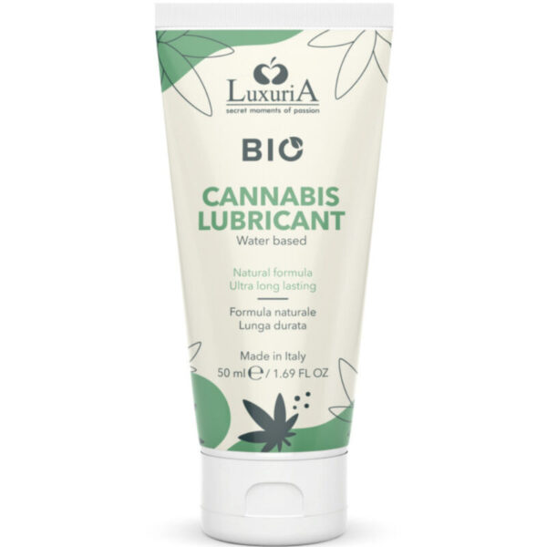 INTIMATELINE - LUXURIA LUBRIFIANT BASE D'EAU BIO CANNABIS 50 ML -