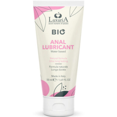 INTIMATELINE - LUXURIA LUBRIFIANT BIO ANAL BASE D'EAU 50 ML -