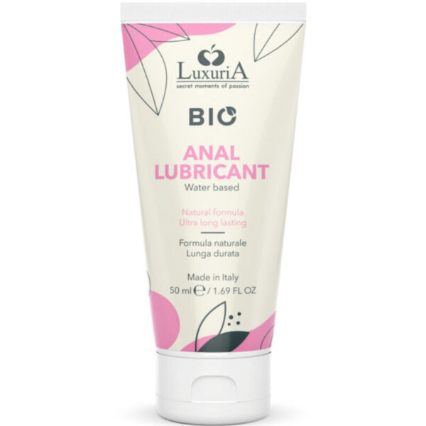 INTIMATELINE - LUXURIA LUBRIFIANT BIO ANAL BASE D'EAU 50 ML -