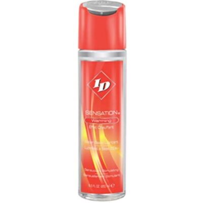 ID SENSATION - LUBRIFIANT BASE D'EAU  EFFET CHALEUR 250 ML -