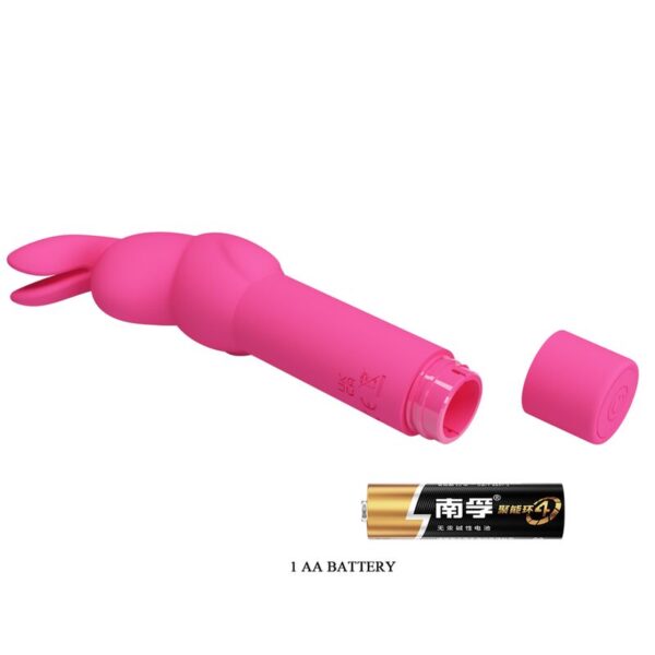 PRETTY LOVE - VIBRATEUR EN SILICONE LAPIN GERARDO FUSCHIA - – Image 4