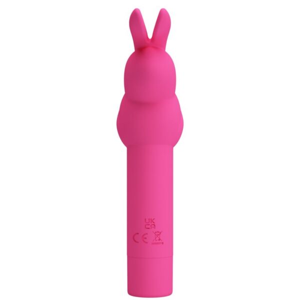 PRETTY LOVE - VIBRATEUR EN SILICONE LAPIN GERARDO FUSCHIA -