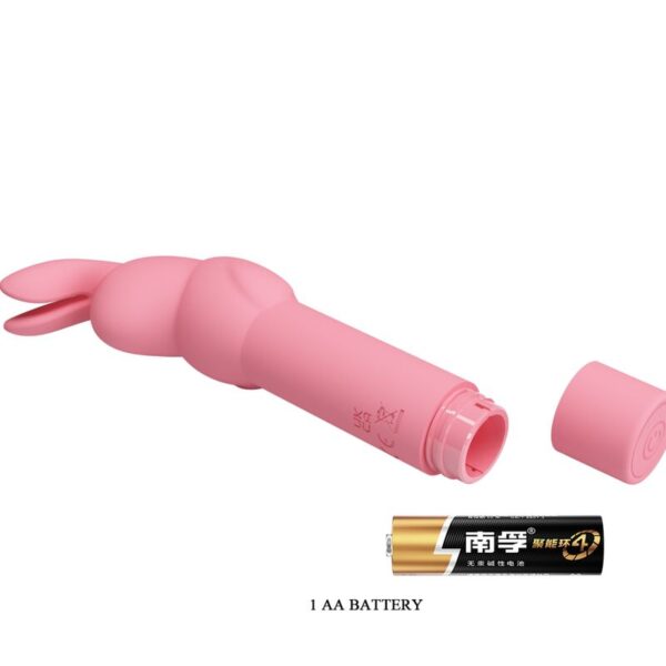 PRETTY LOVE - VIBRATEUR EN SILICONE LAPIN ROSE GERARDO - – Image 3