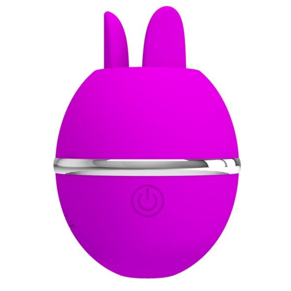PRETTY LOVE - VIBRATEUR ROND EN SILICONE GEMINI BALL VIOLET - – Image 3