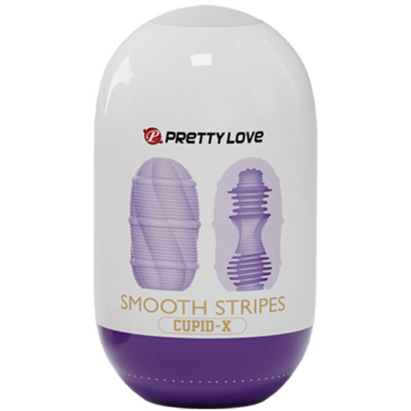 PRETTY LOVE - OEUF MASTURBATEUR CUPID  RAYURES LISSES - – Image 3