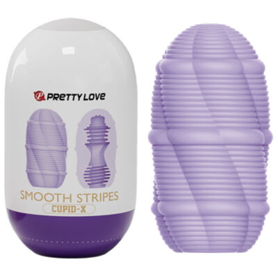 PRETTY LOVE - OEUF MASTURBATEUR CUPID  RAYURES LISSES -