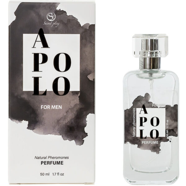 SECRETPLAY - SPRAY PARFUM AUX PHÉROMONES NATURELLES APOLO 50 ML -