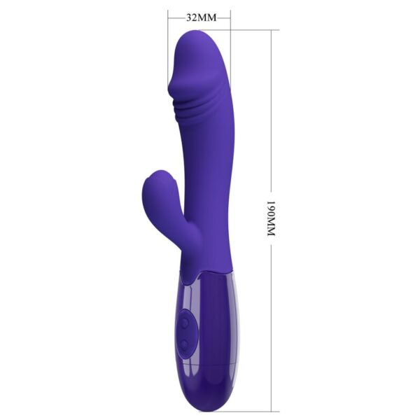 PRETTY LOVE - VIBRATEUR SNAPPY YOUTH & STIMULATEUR DE POINT G VIOLET - – Image 4