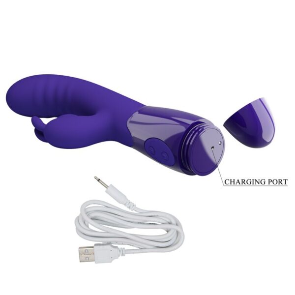 PRETTY LOVE - VIBRATEUR CERBERUS YOUTH LAPIN VIOLET - – Image 6