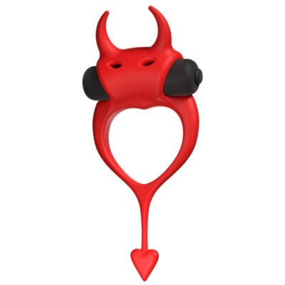 ADRIEN LASTIC - ANNEAU VIBRATEUR ROUGE DEVOL COCKRING -