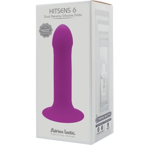 ADRIEN LASTIC - GODE EN SILICONE HITSENS 6 VIOLET - – Image 3