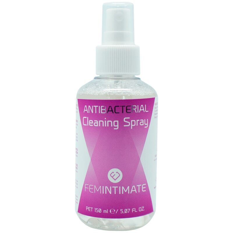 FEMINTIMATE - SPRAY NETTOYANT POUR JOUETS ANTIBACTÉRIEN 150 ML -