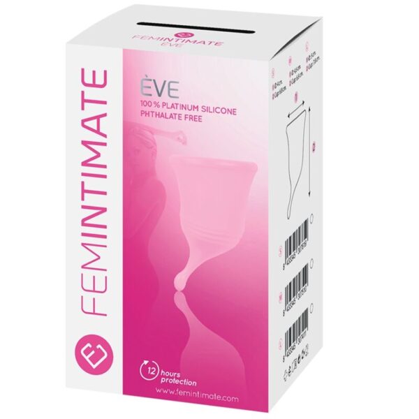 FEMINTIMATE - EVE NEW COUPE MENSTRUELLE EN SILICONE TAILLE M - – Image 3