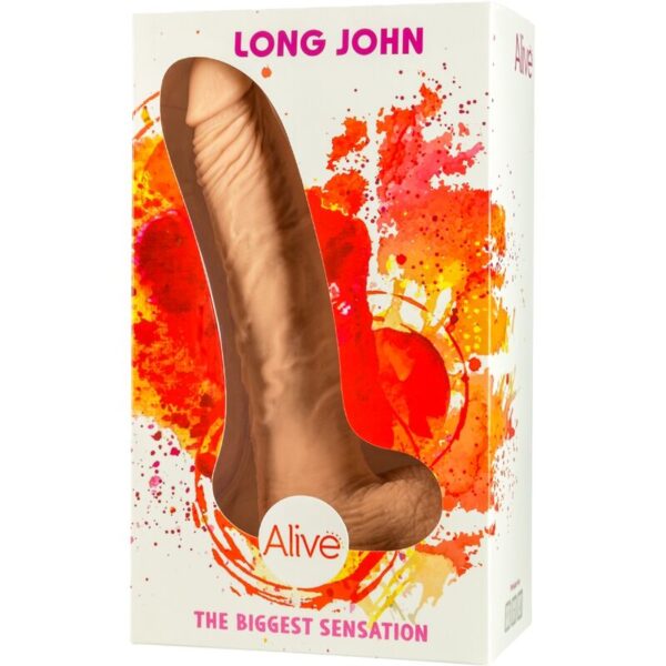 ALIVE - PÉNIS RÉALISTE LONG JOHN 21,8 CM - – Image 2