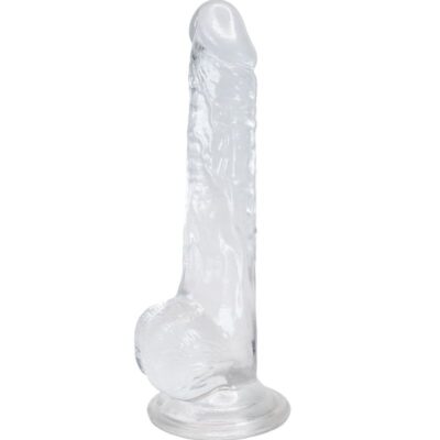 ALIVE - PÉNIS RÉALISTE LUSTY TRANSPARENT 18 CM -
